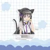 Madoka Magica Kaname Madoka Robot de Cuerda de Acrílico Caminante Figura Mercancía de Celebridad