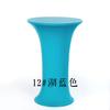 Juego de mesa de bar elástica para cócteles, mantel elástico, juego de mesa de bar, funda para mesa de comedor, tela elástica de licra, logotipo imprimible