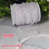 Corrente de Contas Acrílicas 8+4 Decoração de Teto de Casamento Cortina de Porta de Divisória DIY Corrente de Contas Conectadas Venda por Atacado