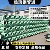 Tubería de Plástico Reforzado con Fibra de Vidrio con Drenaje Relleno de Arena y Protección contra Presión de Aguas Residuales, Tubería de Protección para Cables Municipales, Fabricante de Tuberías para Aspersores, Ingeniería Municipal
