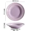 Plato de Cerámica de Color Puro Estilo Crema de Aspecto Elegante Sabor Saludable Plato Pequeño para el Hogar Plato para Salsa de Olla Caliente Plato Práctico para Snacks