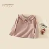 Camiseta de Manga Larga de Otoño para Niñas 2026 Nuevo Estilo Coreano Moda Camiseta Básica para Niños, Top de Clase A para Niños Pequeños