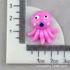 Accesorios de Resina DIY Accesorios para el Cabello Pulpo DIY Pegamento Cremoso Material para Niños Pinza para el Pelo Accesorios para Funda de Teléfono Móvil Delfín