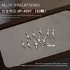 Acessórios para Nail Art Crescent Francês Liga de Zinco Borboleta Oca Tridimensional Pingente DIY Usável Unha Decorações de Unha com Diamante Grande