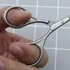 Tijeras de Belleza de Acero Inoxidable para Hombres y Mujeres, Tijeras Universales para Cejas y Vello Nasal, Tijeras para Pestañas de Maquillaje, Tijeras para Recortar Cejas al por Mayor
