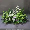 Novo Arranjo Grande de Chão para Casamento Banquete de Noivado Flor Artificial de Seda Acabado Arranjo Floral Decorativo Corredor Arte Floral para Casamento