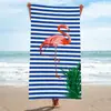 Toalha de Praia Nova de Microfibra Transfronteiriça, Fábrica de Origem de Toalhas, Toalha de Praia Estampada, Toalha de Praia Absorvente Personalizada
