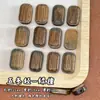Sándalo Natural Árbol de Ágar Talismán Tai Sui Cuentas de Cinco Sutras Pulsera DIY Accesorios para Collares Venta al por Mayor