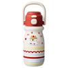 Botella de Agua para Niños de Aspecto Premium, Taza Fría Linda con Popote, Regalo para Niñas y Niños, Termo Especial para Guardería y Escuela