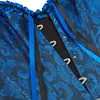 Ropa Interior Estilo Corsé Europeo y Americano Transfronteriza, Control de Abdomen, Corsé Moldeador, Corsé Sexy de Encaje con Ballenas