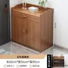 Novo armário de sapatos estilo chinês para entrada de casa armário de armazenamento montado na parede armário de entrada integrado sapateira aparador cômoda