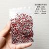 Joyería para uñas pedrería taladro plano grande rojo diamante austriaco Guomao decoración de uñas diamante de cristal pegajoso para teléfono móvil coche diy