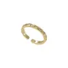 Anillo de Zirconia Rombo Estilo Coreano Dongdaemun para Mujer Diseño de Nicho Anillo para Dedo de Alta Calidad Moda Commuter Anillo Versátil