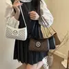 Bolso Retro de Axila para Mujer 2025 Verano Nueva Tendencia con Estampado de Letras Bolso de Hombro de Alto Valor Bolso de Mujer de Alto Valor