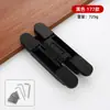 Bisagra tridimensional ajustable invisible para puertas de madera, puertas plegables, muebles y paneles de puertas de gabinetes del hogar