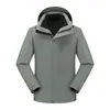 Chaqueta softshell para pareja con forro polar, adecuada para senderismo, actividades al aire libre, uso casual y uso diario; se puede personalizar con impresión; diseño unisex