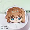 Colgante Hecho a Mano DIY de Personaje de Dibujos Animados Anime Bidimensional, Accesorio Lindo y Estéticamente Agradable para Decorar Mochilas y Cajas
