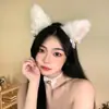 Acessório de Cabeça com Orelhas de Animal Personalizado Sexy Punk Orelhas de Raposa Metal Headband Subcultura Estilo Harajuku Acessório de Cabeça para Halloween para Mulheres