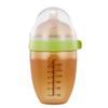 Biberón de Silicona Completa Sensación Real de Leche Materna Plata Nano Artefacto de Destete Bebé Biberón Anticolicos 210 ml