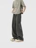 Pantalones Casuales de Verano para Hombre, Delgados, Estilo Americano, Versátiles, Holgados, de Pierna Recta, Largos hasta el Piso