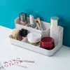 Caixa de Armazenamento de Cosméticos Mesa de Maquiagem de Mesa Armazenamento de Batons para Produtos de Cuidados com a Pele Caixa de Armazenamento de Mesa Simples Capacidade Grande Mesa de Maquiagem