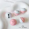 Accesorios para Joyería de Campanilla Pequeña con Combinación de Colores Lindos Llavero Color Caramelo Pintura Metálica Material para Pulsera DIY