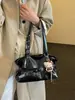 Bolsa de Hombro Retro de Nicho para Otoño 2026, Bolso de Mano Casual, Bolso Tote de Gran Capacidad para Viajes