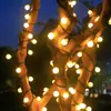 Luces solares para exteriores luces de jardín luces de camping decorativas luces de cadena LED impermeables luces de cadena decorativas de estrella para jardín tiras de luces parpadeantes