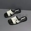 Nuevas Sandalias Planas Casuales de Moda Primavera/Verano 2026 con Diseño Tejido Metálico para Mujer, Estilo Francés, Comercio Transfronterizo