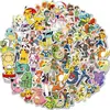 50 Pegatinas de graffiti de dibujos animados de PiKa mound de Baokemeng decoración de maletero de coche pegatinas de elfo mascota venta al por mayor