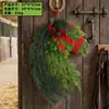Oferta Especial de LiquidaciónCorona de Navidad, decoración de guirnalda, escaparate, corona de vid, colgante para árbol de Navidad y arco de puerta