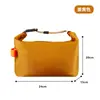 Bolsa Simples com Fecho para Marmita para Trabalhadores de Escritório e Estudantes Bolsa Portátil para Marmita Grande Capacidade Bolsa Isolante de Folha de Alumínio Espessa Venda por Atacado