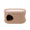 Nido de Gato de Fieltro, Rascador para Gatos, Casa para Gatos de una Pieza Resistente al Desgaste y que no Suelta Pelo, Casa para Gatos, Nido para Mascotas, Nido para Gatos de Doble Capa Engrosado