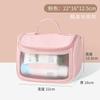 Bolsa de Cosméticos Transfronteriza Estilo Ins Bolsa de Artículos de Tocador de Viaje Bolso Impermeable Bolso de Almacenamiento de PVC Bolsa de Natación Bolsa de Baño Gran Capacidad