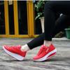Zapatos Deportivos Casuales de Primavera y Otoño, Zapatos Mecedora de Cuero para Mujer, Tacones de Plataforma Estilo Coreano, Zapatos de Estudiante de Suela Gruesa, Zapatos de Talla Grande para Mujer