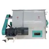 Misturador de Pás de Eixo Duplo Misturador de Aço Inoxidável Fornecimento no Local Equipamento de Mistura Mecânica Pó Totalmente Automático