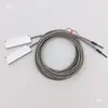 Área de sensor de fibra óptica de matriz rectangular rejilla de haz infrarrojo pasante máquina envasadora alimentador vibratorio sensor de conteo de caídas