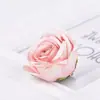 Flores Artificiais de Rosa para Uso em Casamentos, Flores Falsas Realistas de Alta Qualidade com Pétalas Enroladas para Decorar Paredes de Flores e Cenas de Casamento