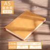 Cuaderno A5 con Inserto para Bolígrafo, Superficie Suave, Libreta Moderna y Sencilla, Set de Cuero PU, Páginas Interiores Engrosadas con Logotipo Imprimible