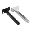 Estrutura de Suporte para Prateleira de Madeira de Aço Inoxidável Suporte de Carga Espessado em Uma Palavra Prateleira de Armazenamento de Parede Suporte para Placa de Camada Suporte Fixo para Prateleira de Madeira