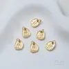 Retenção de Cor Forte Tag de Bênção Banhada a Ouro 14K Pingente de Desenho Animado Doze Signos Pingente Artesanal DIY Pulseira Pingente de Joia