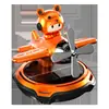 Perfume para Coche Carol Fragrance Adornos Solares Piloto de Avión Oso Cariñoso Casco de Oso Suministros para Coche Transfronterizo