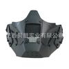 Máscara Cyberpunk de Halloween Máscara Tática de Meio Rosto Máscara de Guerreiro de Ferro Mecânico Fabricante Base Especial