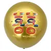 Decoración de Globos para Habitación de Boda Globos de Doble Capa Color Granada Rojo Rubí Set de Globos de Celebridad de Internet Decoración de Boda Globos de Boda