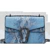 Bolso bolso de mujer 2020 nuevo moda textura cadena hombro bandolera europeo y americano vintage serpiente color contraste bolso