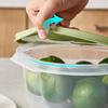 Juego de Cuatro Piezas de Frutero Procesado y Personalizado Plástico Doméstico de Grado Alimenticio Apto para Microondas Refrigerador Lonchera