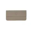 Cartera de Textura de Gama Alta para Mujer Larga Nuevo Diseño de Nicho Estilo Ins Simple Cartera Delgada para Teléfono Móvil Cartera