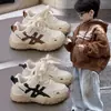 Zapatos deportivos para niños y niñas, zapatos para caminar para niños pequeños de primavera y otoño, zapatillas de entrenamiento estilo alemán para niñas, zapatos casuales transpirables de suela suave antideslizante para niños pequeños