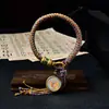 Pulsera Original Tejida a Mano con Nudo Vajra Thangka Ocho Deidades Guardianas Pulsera de Tara Verde Sala de Transmisión en Vivo