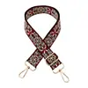 Correa de Bolso Jacquard Étnico Nuevo Estilo Transfronteriza de 3.8 cm, Correa Larga para Hombro Gruesa Ajustable, Correa Cruzada para un Hombro para Reducir la Carga